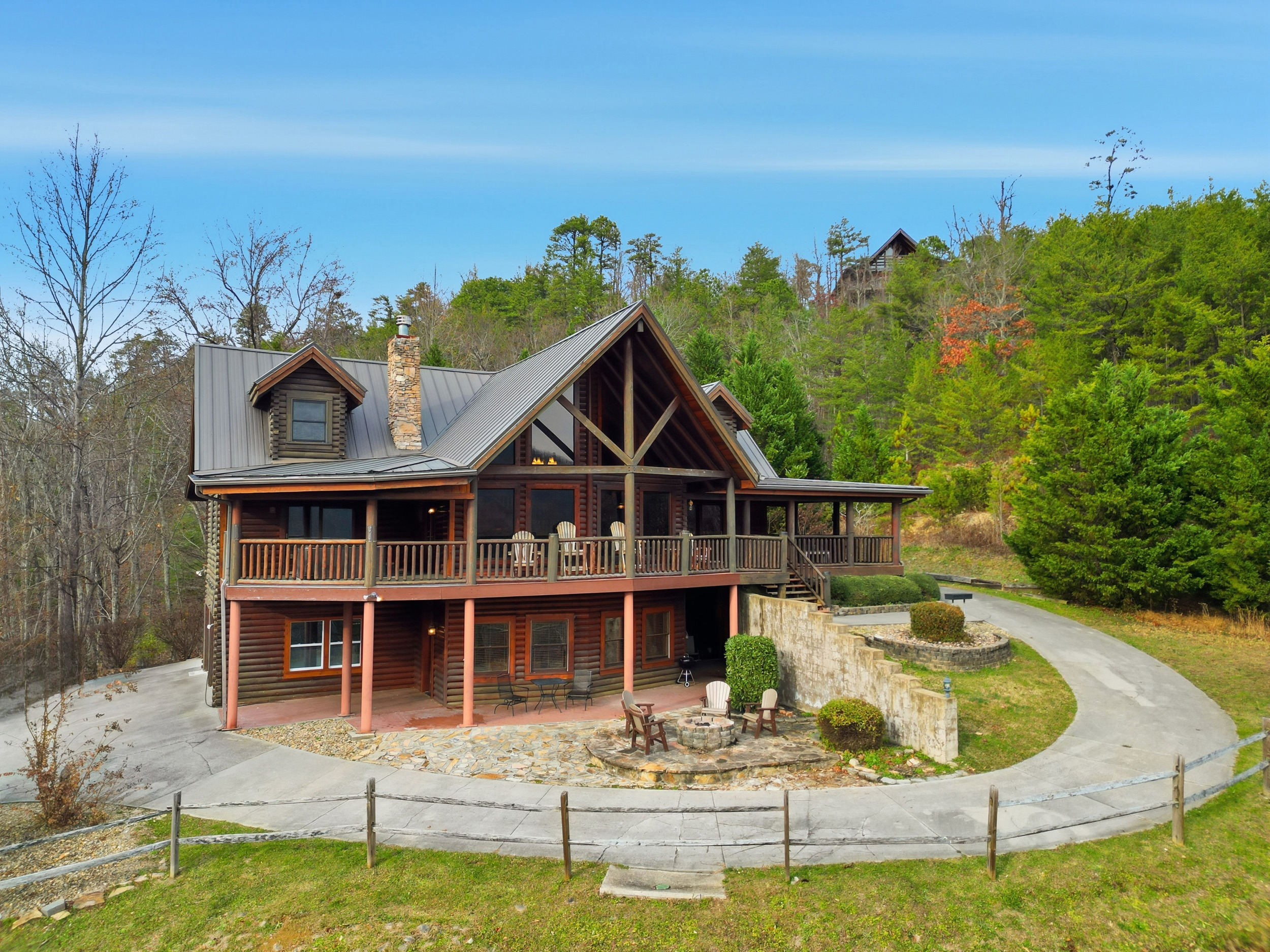 Stairway To Heaven  #556 Spectacular View, Secluded Smoky Mountain Paradise Lodge/ Awesome Game Room