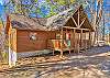 Cottage In The Pines #297 2 Bedroom Pet Friendly Cabin between Gatlinburg and Pigeon Forge with Hot Tub