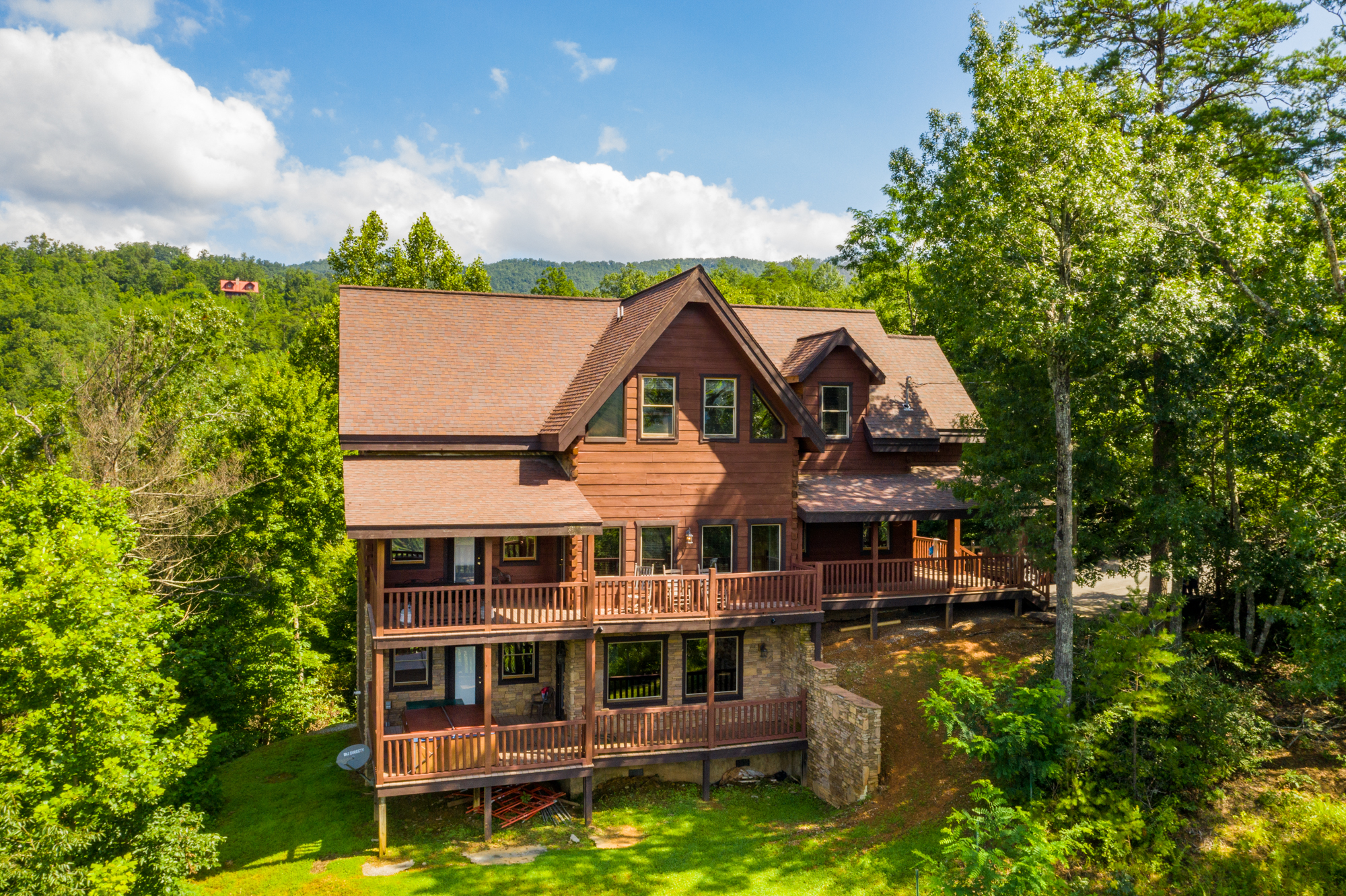 Gatlinburg Cabin Rental A Grand View Lodge 540 5 Bedroom