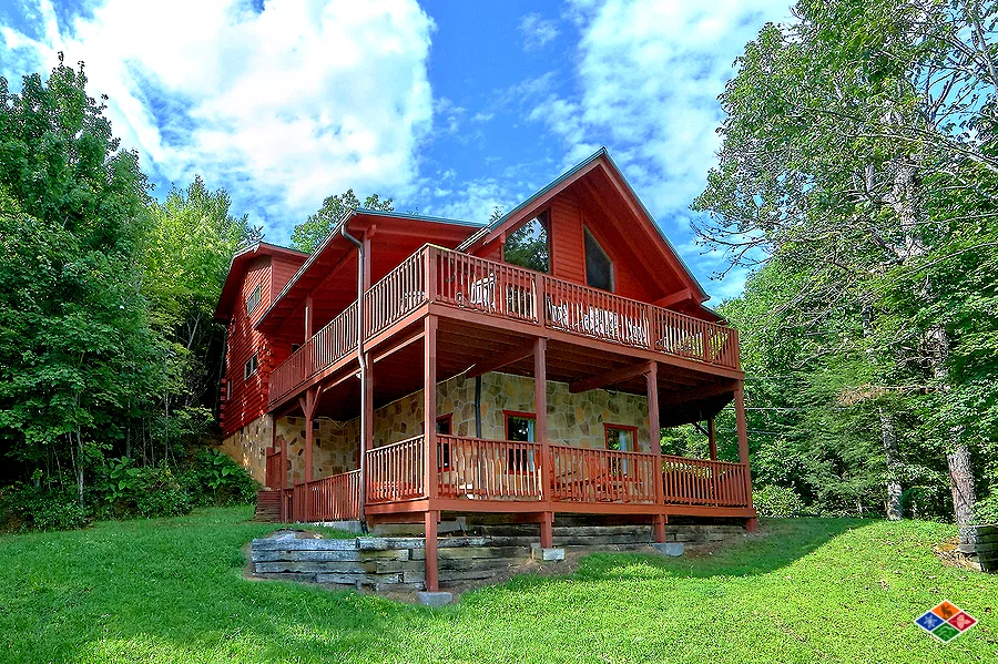 Mountain Haven Views #345  3-bedroom cabin offers a fantastic views 
