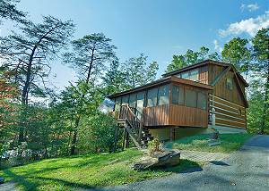 Smoky Mountain Cabins With An Outdoor, Cabins With Fire Pits In Gatlinburg Tn