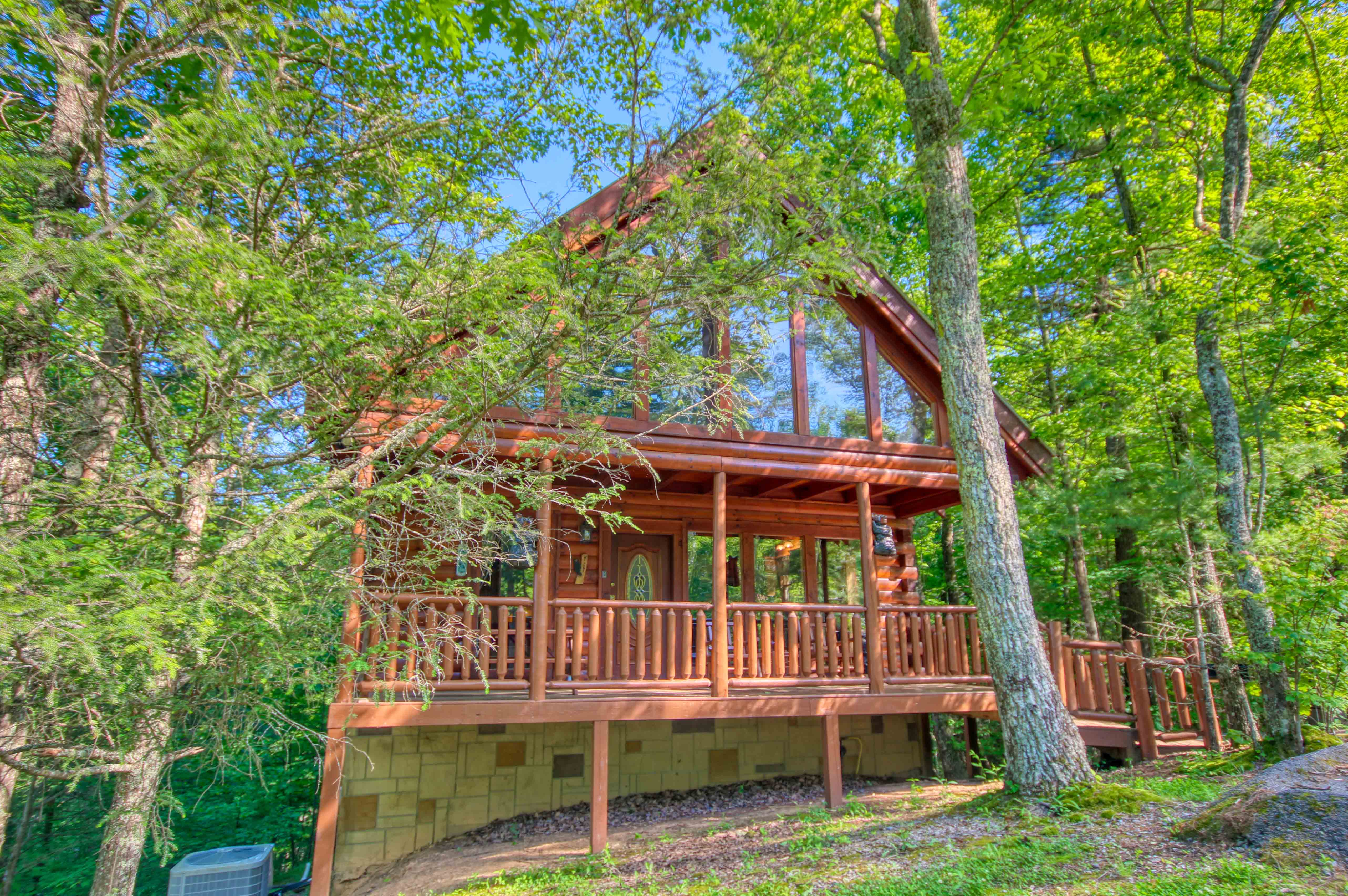 Sevierville Cabin Rental Beary Secluded 296 2 Bedroom