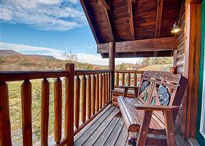 2 Bedroom Luxury Cabin Amazing Mountain View, Wears Valley Pigeon Forge TN