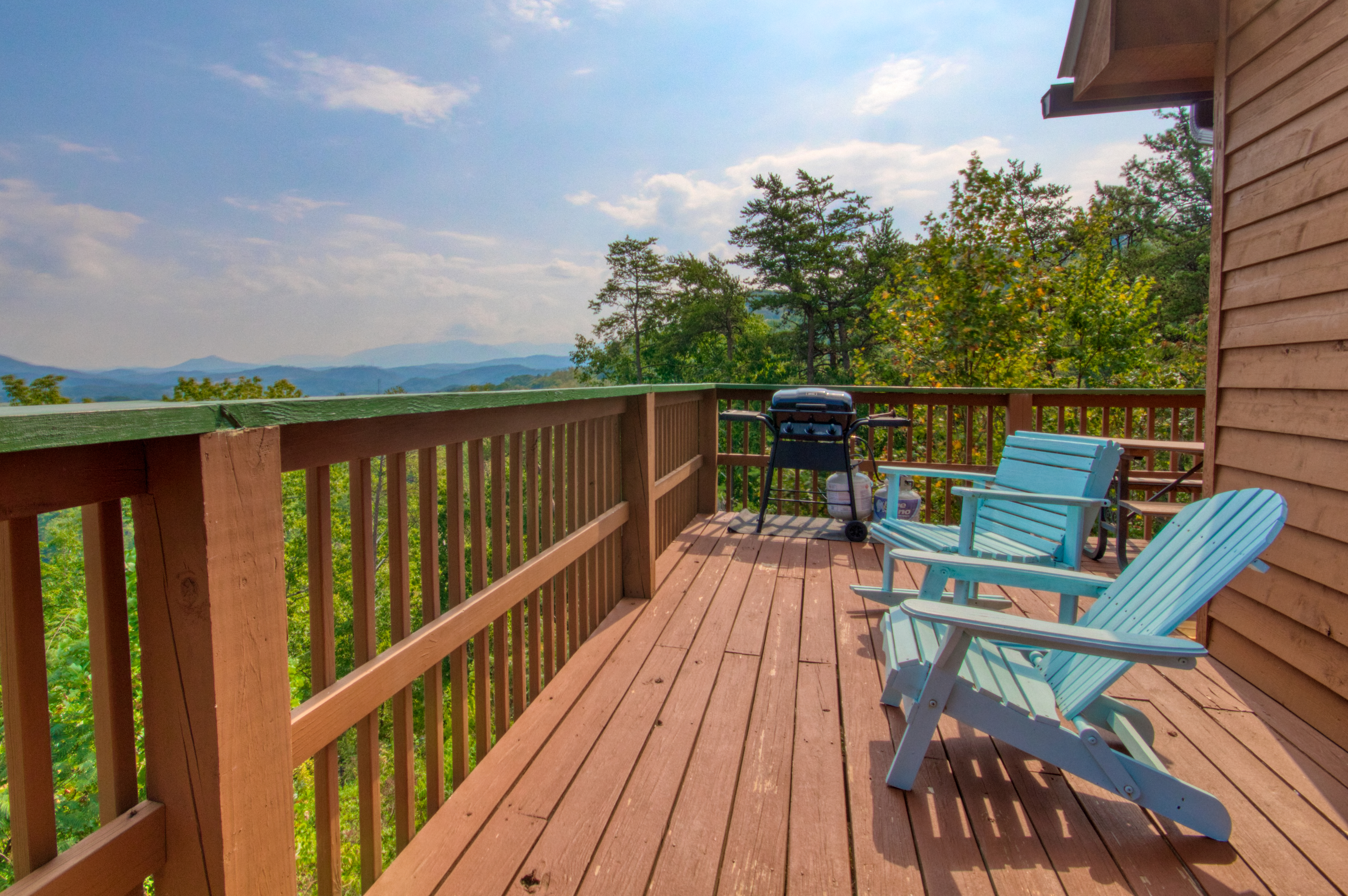 Sevierville Cabin Rental A Grand View From Above 225 2 Bedroom