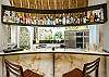 Kitchen bar area