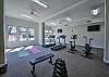 The complex has an indoor gym which guests can use during their stay.