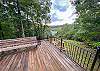 Enjoy a view of the lake from the back deck!