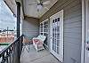 You can enjoy the beautiful Alabama weather from. your private balcony.