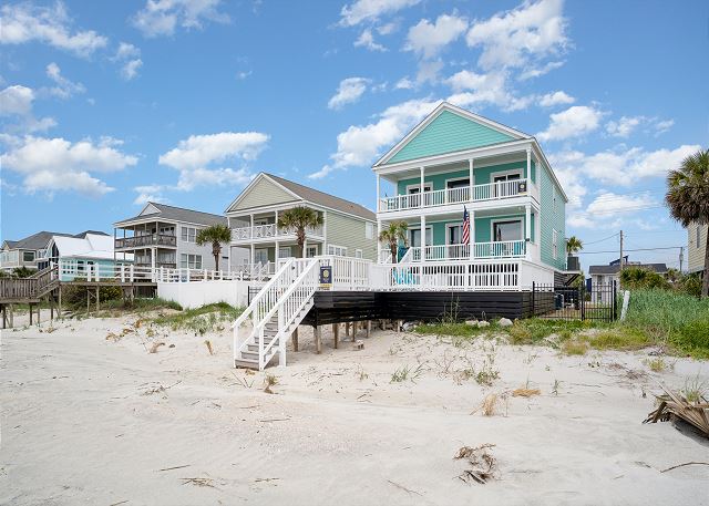 Salty Breeze: Luxury Oceanfront w/Private Pool, Hot Tub & Firepit 