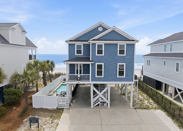 Dancing Waves: Oceanfront Retreat w/ Pool