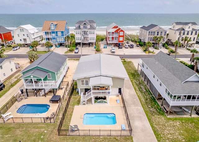 On Point: Private Pool Across From Beach