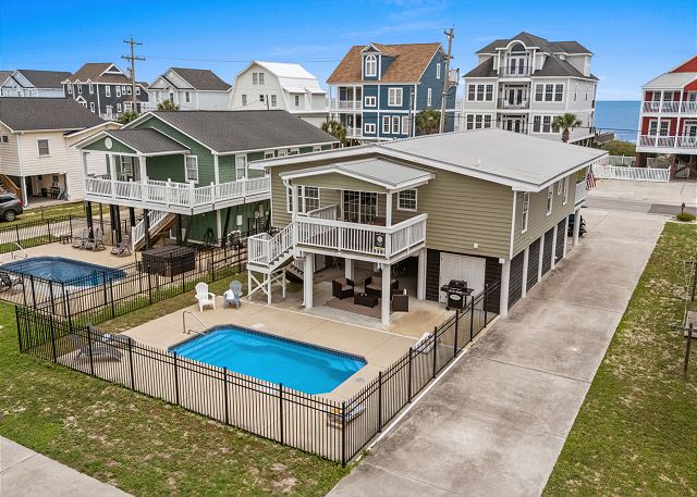 On Point: Private Pool Across From Beach