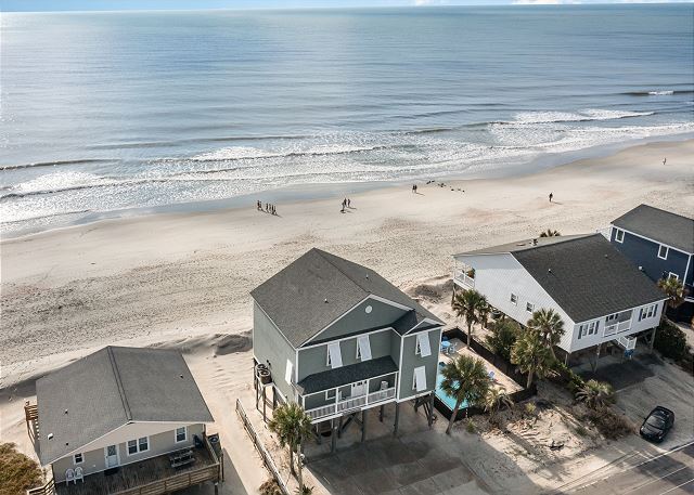 New! Southern Charm: Oceanfront & Private Pool