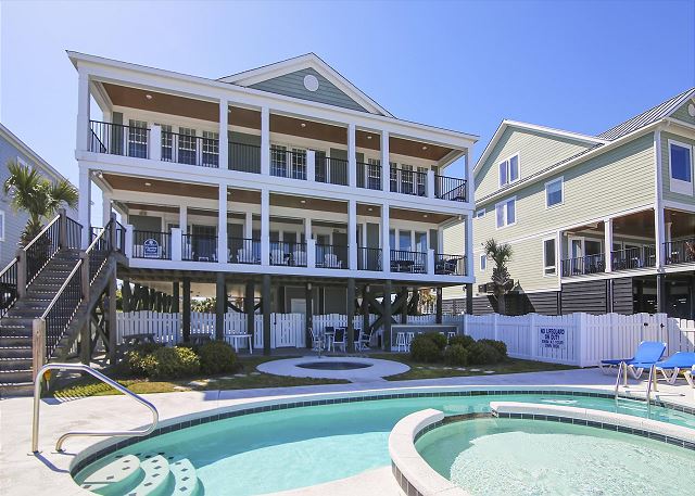 Footprints IN The Sand: Oceanfront & Pool