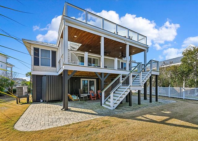 The Beach House: Inlet Front, Pool Steps to the Beach