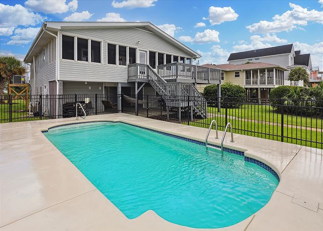 Triple Play: Inlet Front, Dock, Pool & Steps to the Beach
