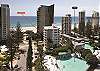 This is our fabulously located apartment building. Our apartment is on the 4th floor. 50 metres to the beach. 5 minute walk to the centre of Surfers Paradise. 3 minute walk to the Q1 and trams. 