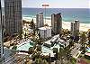 This is our fabulously located apartment building. Our apartment is on the 4th floor. 50 metres to the beach. 5 minute walk to the centre of Surfers Paradise. 3 minute walk to the Q1 and trams. 