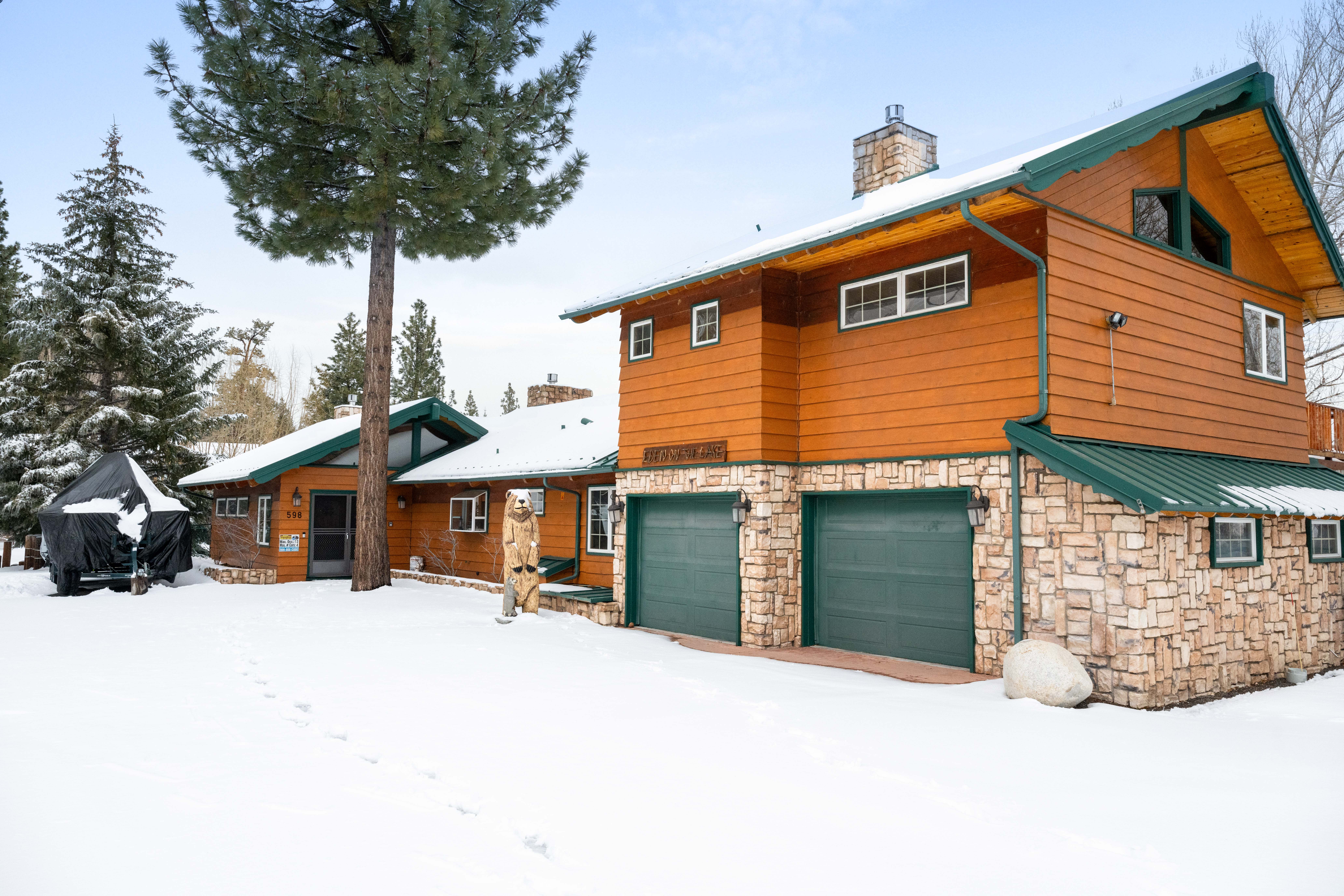 Winter front yard view!