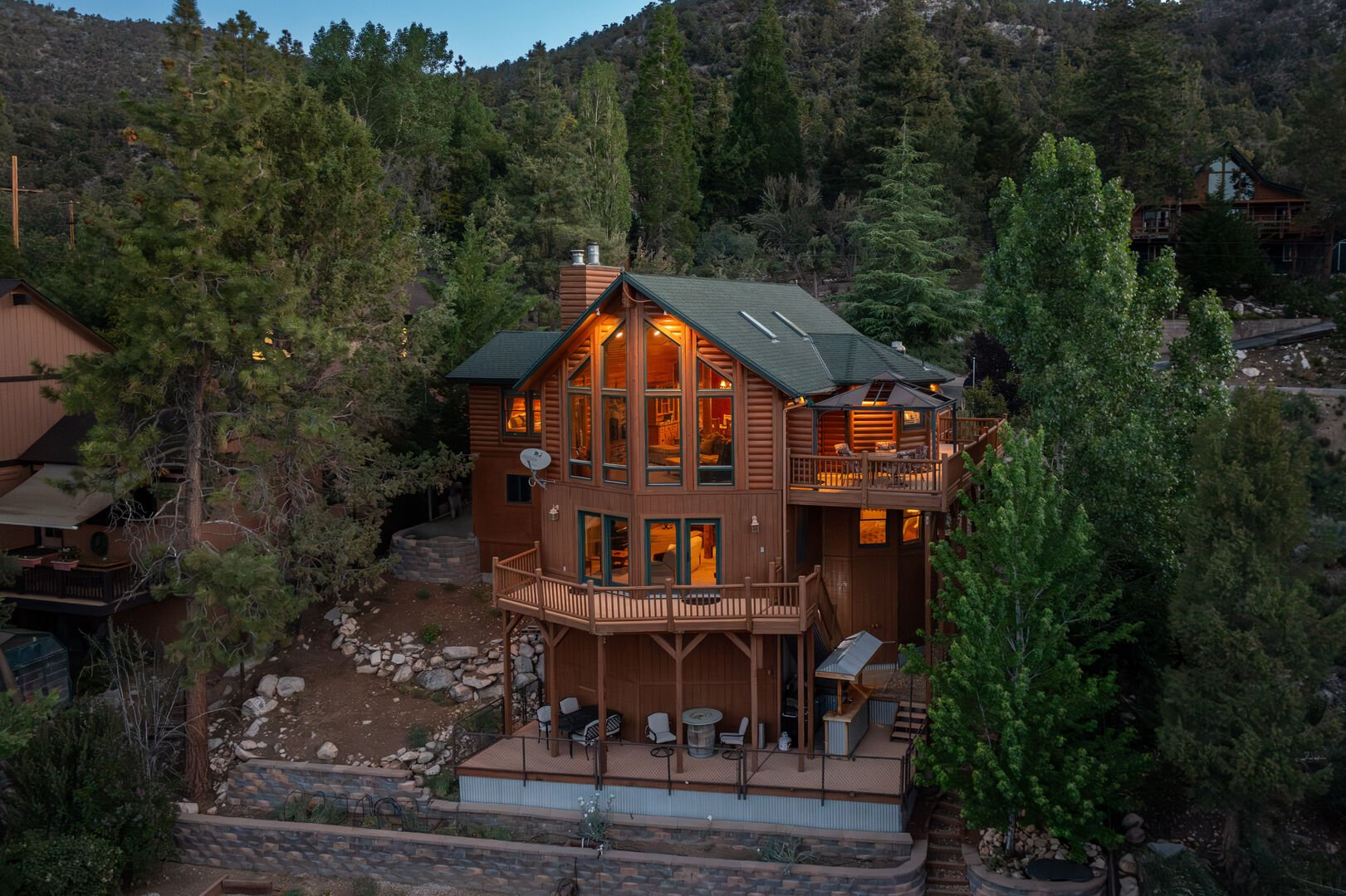 Gorgeous home with bay windows