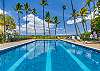 Enjoy this 60 ft. solar heated pool. Great for laps and for relaxing.