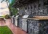 BBQ with an ocean view.  A great family place to enjoy your meals together