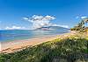 Enjoy a long walk or long swim.  Views of West Maui and island of Lanai