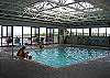 Rain or shine it doesn't matter with this indoor heated pool