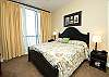 Guest king with private bath and views of the Bay on first floor