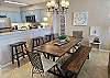 Dining and bar area
