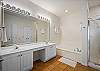 Master Bath with Double Sinks, Garden Tub & Walk-In Shower