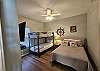 2nd Bedroom with Queen and Bunk Beds