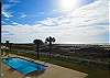 view of pool & beach