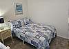 Queen Bed in the 2nd Bedroom.