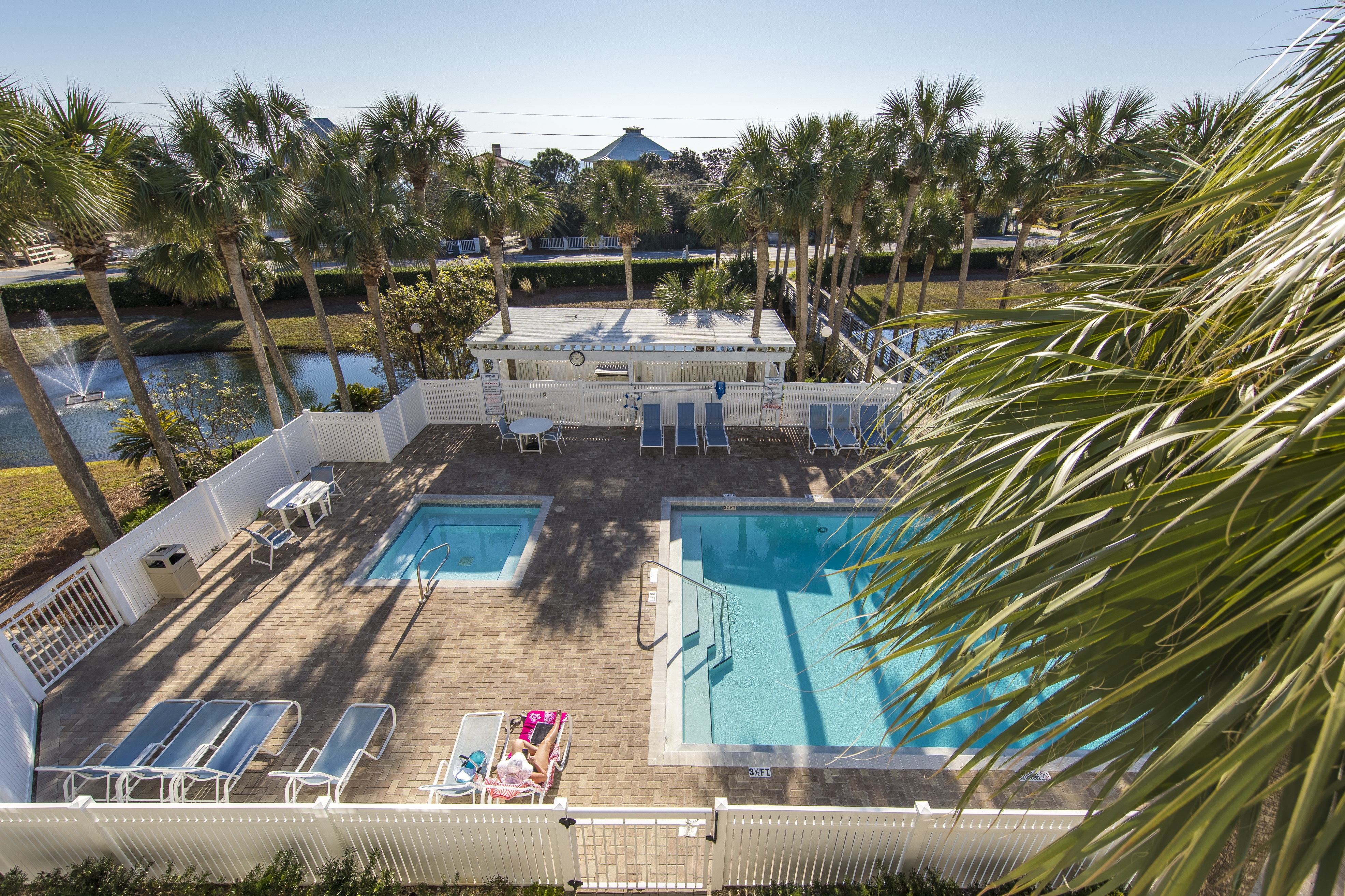 Gulf Place Caribbean #307 - Gulf Place Condominium Rental on 30A