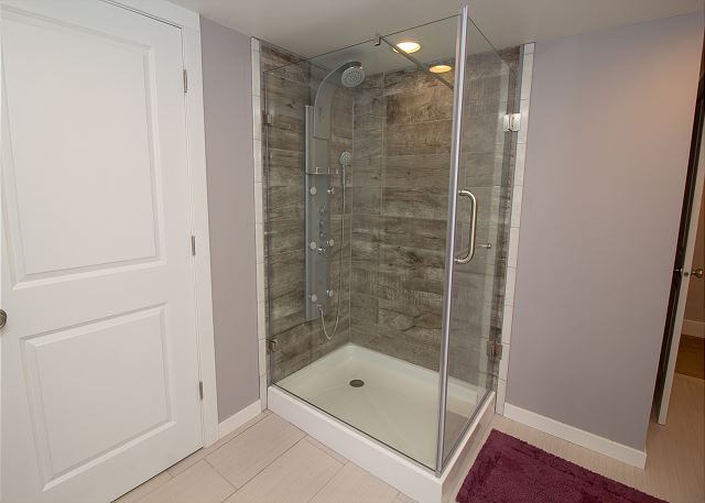 Basement | Bathroom 5 | Custom Built Shower