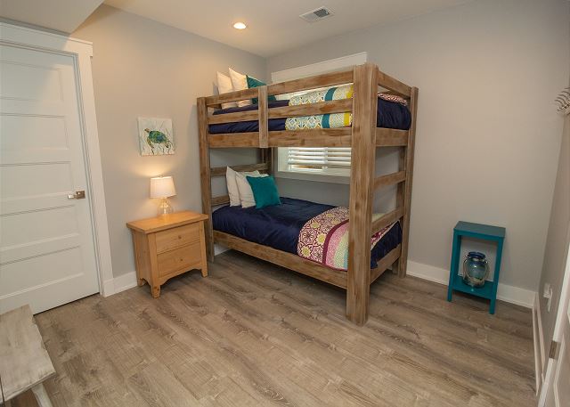 Basement | Bedroom 5: Twin over Twin Bunk Bed