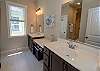 Master bath with walk-in shower Master bath with walk-in shower