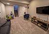 Basement living room Basement living room