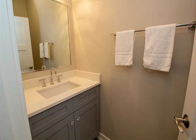 Main level powder room Main level powder room