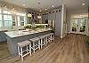 Main level full kitchen with seating for five Main level full kitchen with seating for five