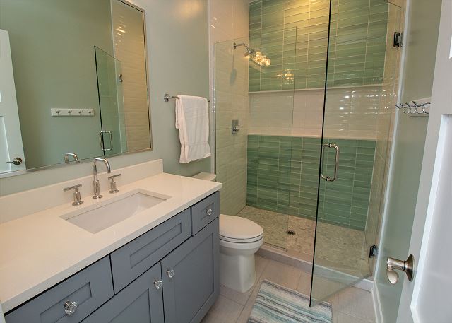 Second level hall 3/4 bath Second level hall 3/4 bath