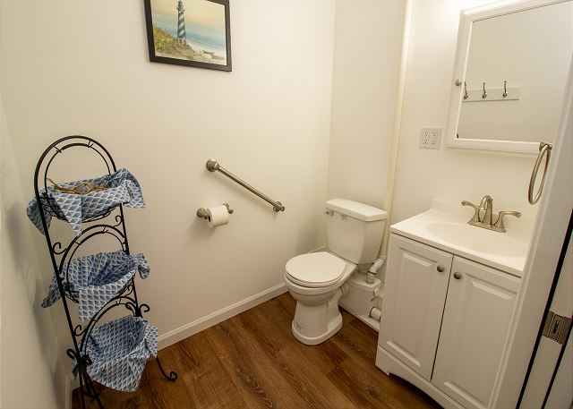 Main Level | Powder Room | Attached To Bedroom 3