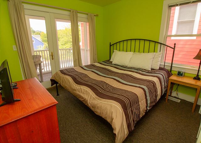 Bedroom with a king bed Bedroom with a king bed