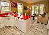 Open concept with full kitchen and living room Open concept with full kitchen and living room