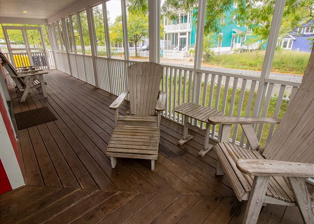 Wrap around screened in porch Wrap around screened in porch