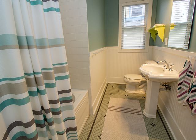 Second level hall full bath Second level hall full bath