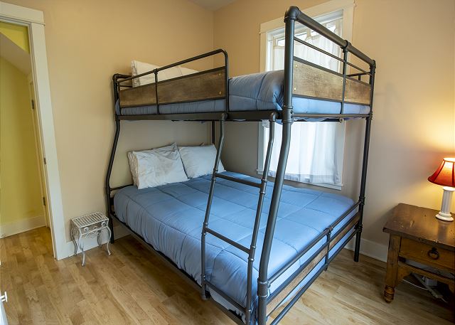 Main Level | Bedroom 2 | Full XL over Queen Bunk Bed   