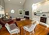 Guest House main living area with dining and kitchen Guest House main living area with dining and kitchen