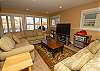 Ground floor living area with sleeper sofa Ground floor living area with sleeper sofa